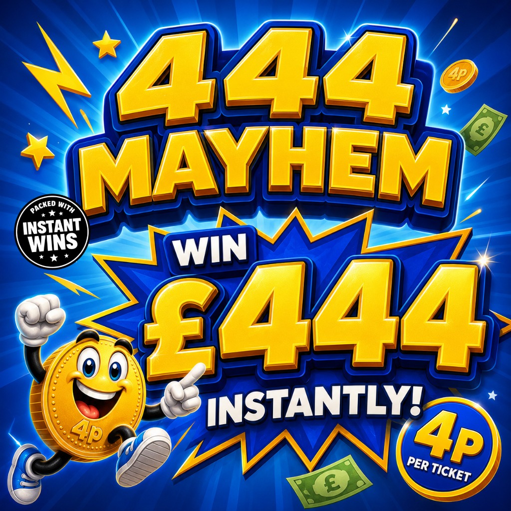 Ryan J won £444 instantly on 444 MAYHEM