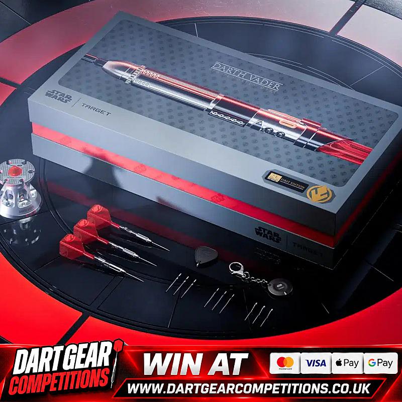 WIN Star Wars | Target Darth Vader "Sith Lord" Lightsaber First Edition 95% Tungsten Steel Tip Darts