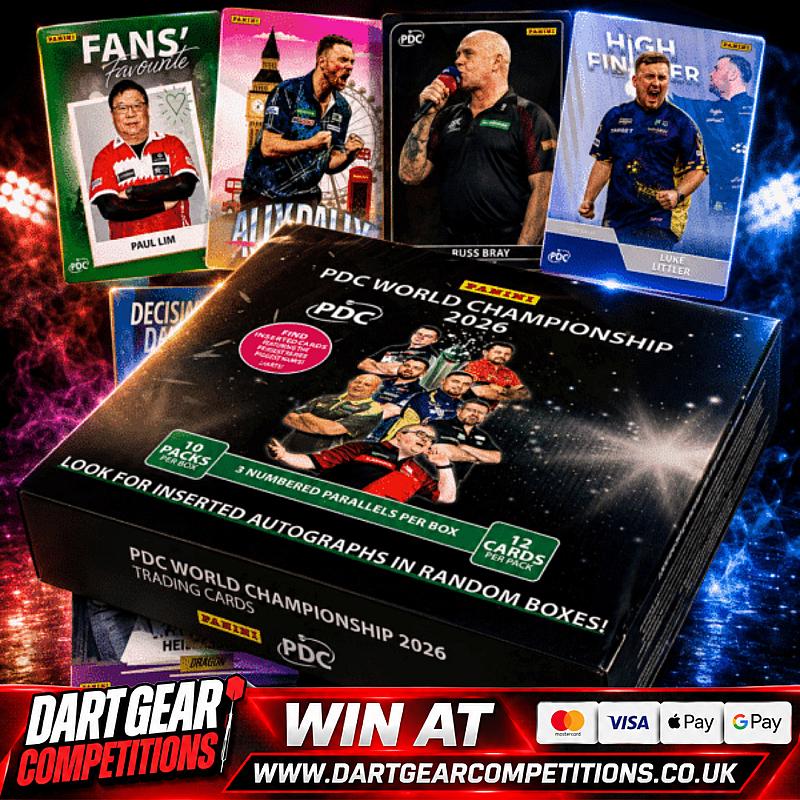 WIN A PDC 2026 Trading Card Collection Collectors Box