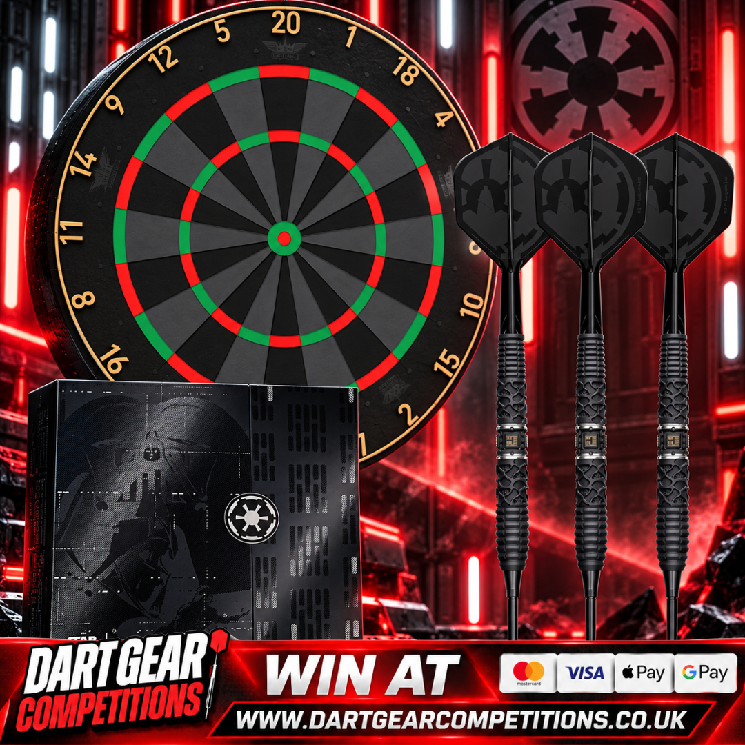 WIN A DARTH VADER SP X BULLS BLACK BOARD BUNDLE