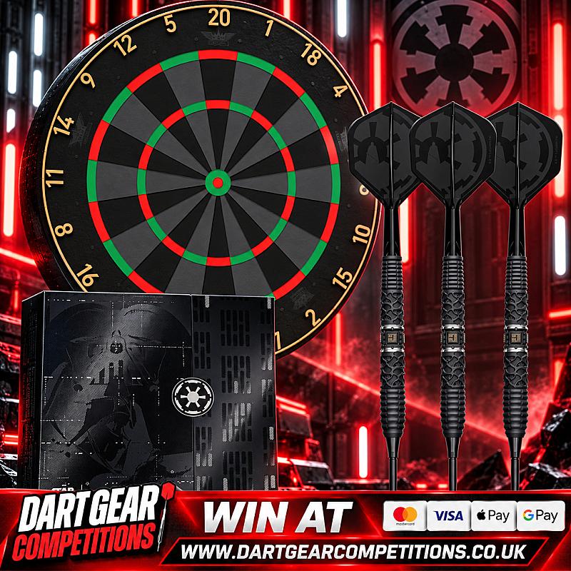 WIN A DARTH VADER SP X BULLS BLACK BOARD BUNDLE