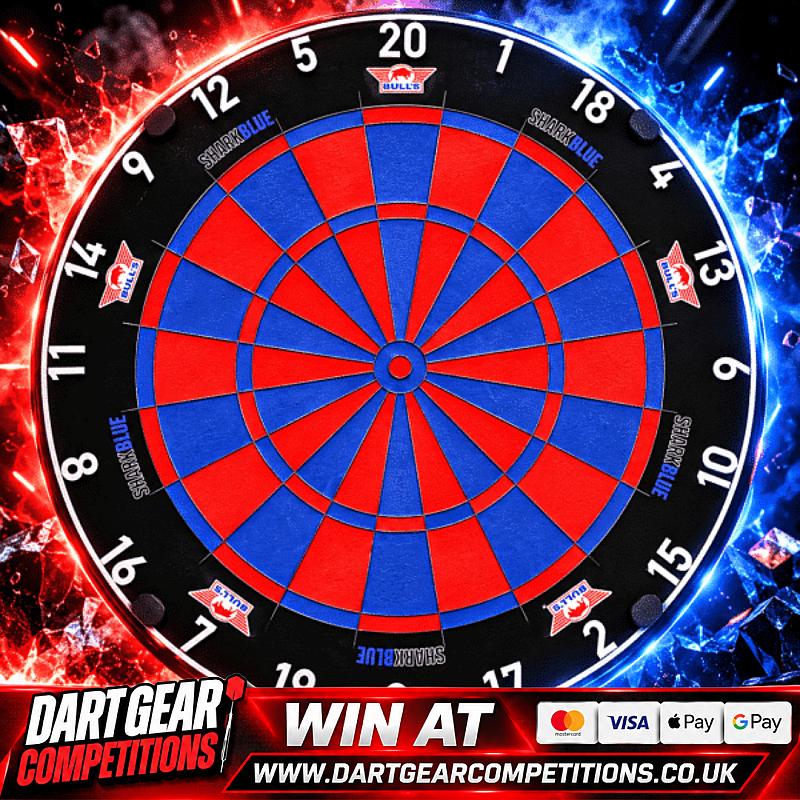 MIDDAY MADHOUSE 🤯- WIN A Bull's Shark Pro Blue Dartboard