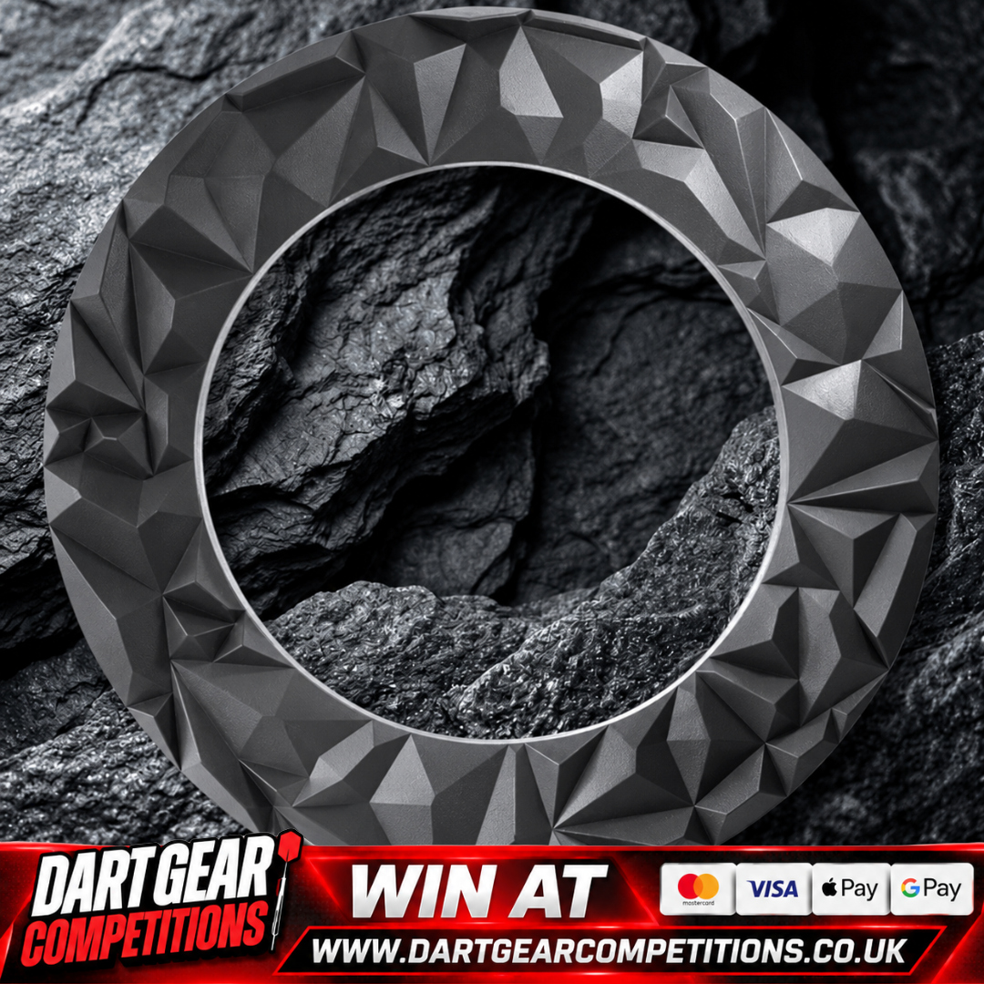 WIN A Precise 180 Dartboard Surround Subterra Graphite - 3D Design