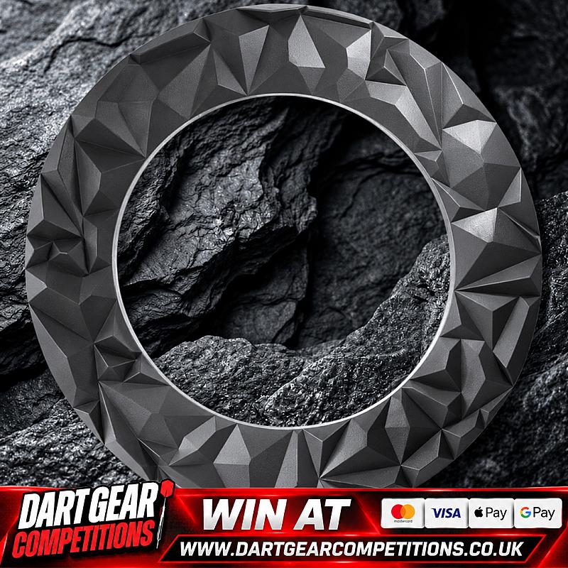 WIN A Precise 180 Dartboard Surround Subterra Graphite - 3D Design