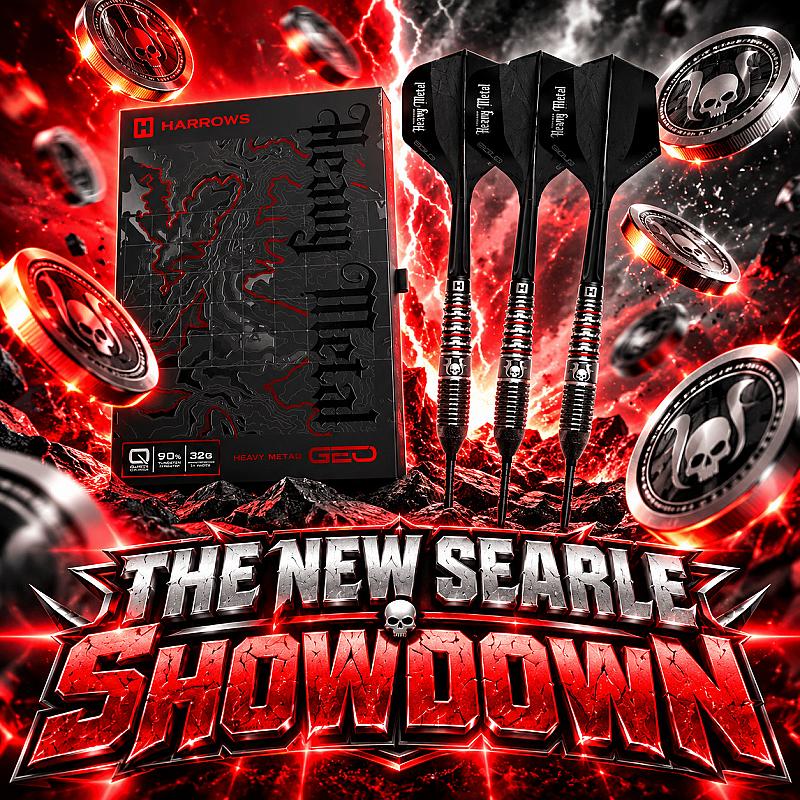 THE NEW RYAN SEARLE GEO DARTS + SEARLE GEO DARTS END DRAW 