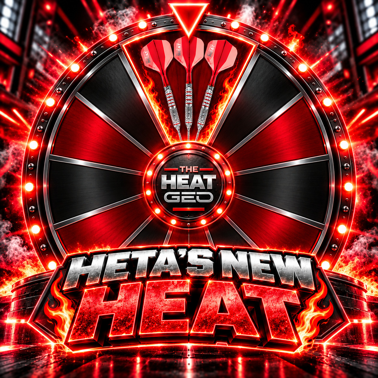 THE NEW DAMON HETA GEO DARTS + HETA GEO DARTS END DRAW