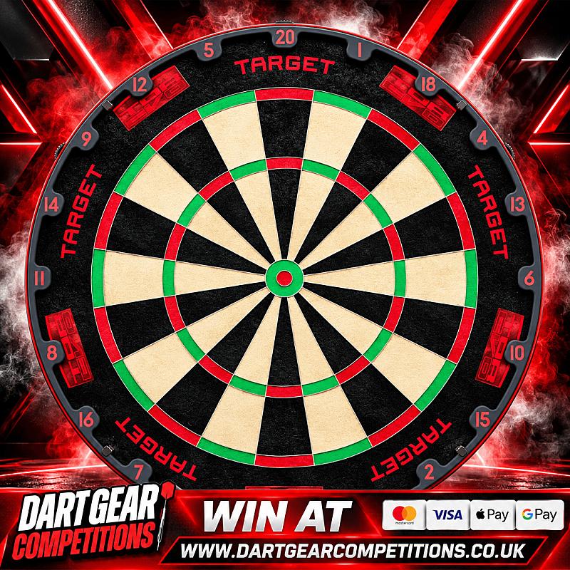 WIN A TARGET TOR EVO 2026 DARTBOARD