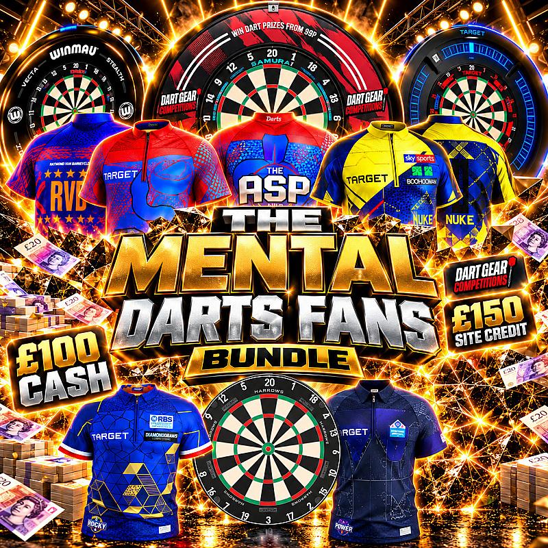 THE MENTAL DARTS FAN BUNDLE INSTANT WIN 🎯