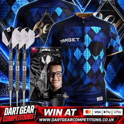 BEAU GREAVES G1 DARTS + BEAU GREAVES 2027 SHIRT BUNDLE 