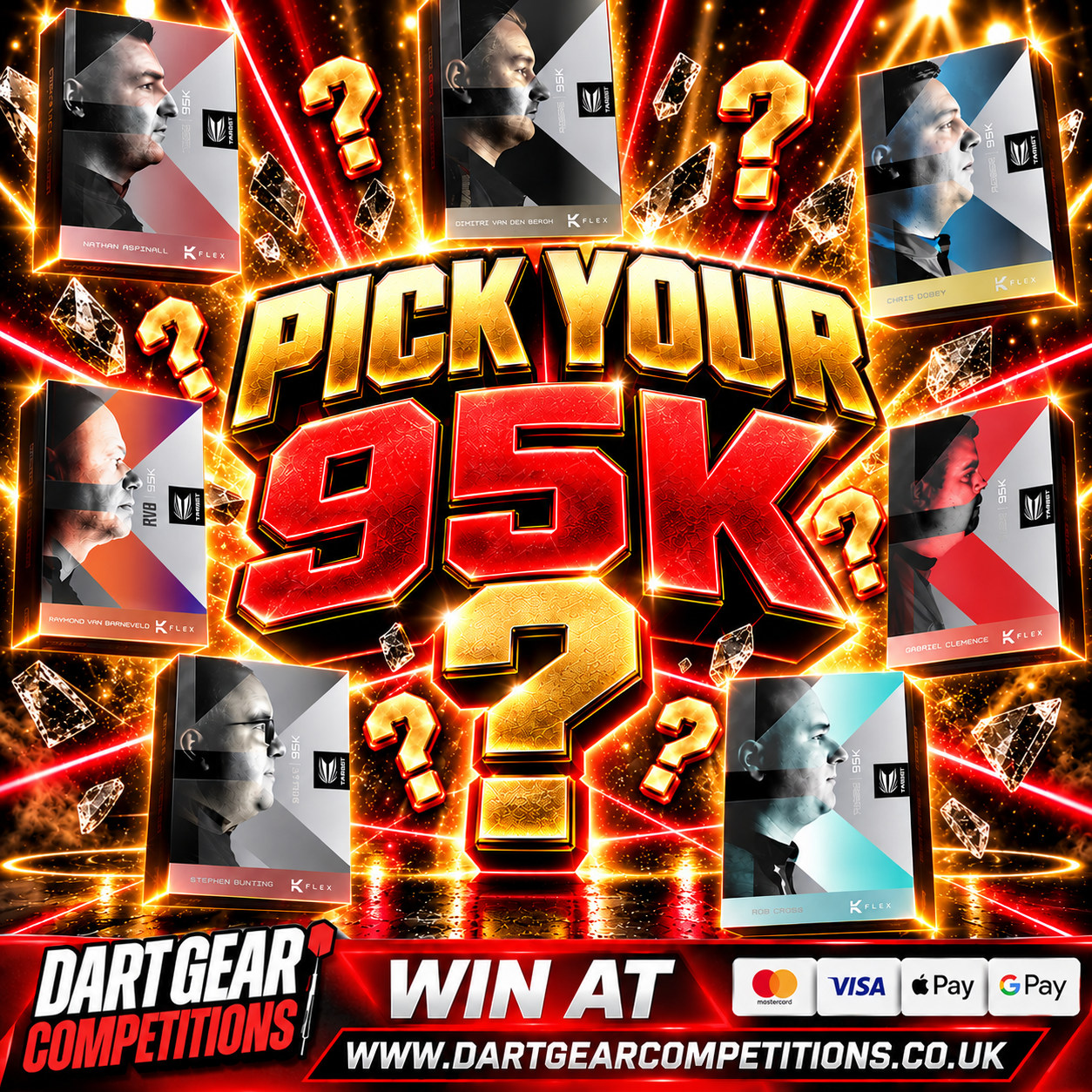 WIN AND PICK YOUR 95K
