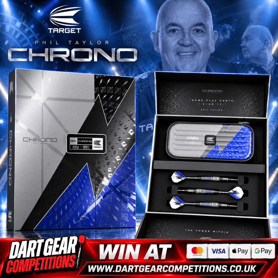 WIN PHIL TAYLOR POWER CHRONO 2026 DARTS