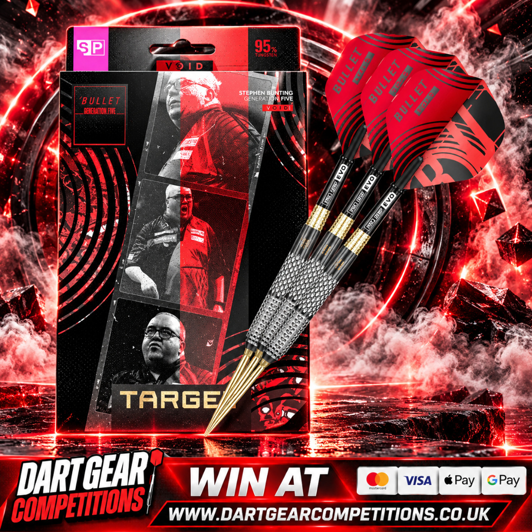WIN Stephen Bunting G5 Void SP 95% Tungsten Darts