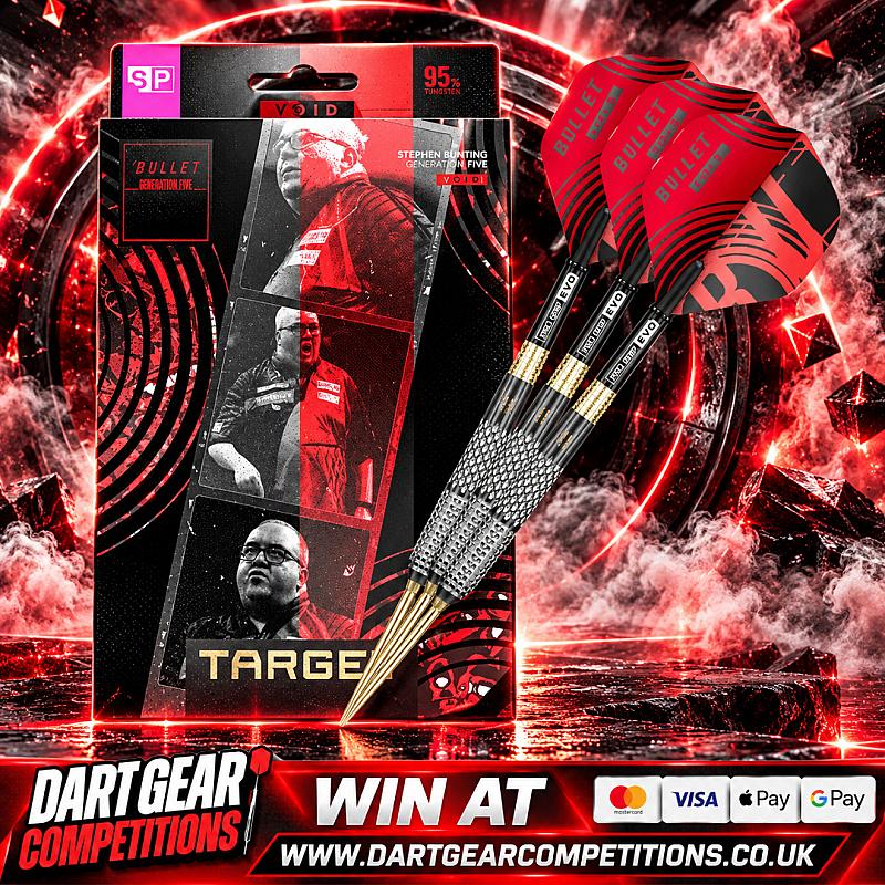 WIN Stephen Bunting G5 Void SP 95% Tungsten Darts
