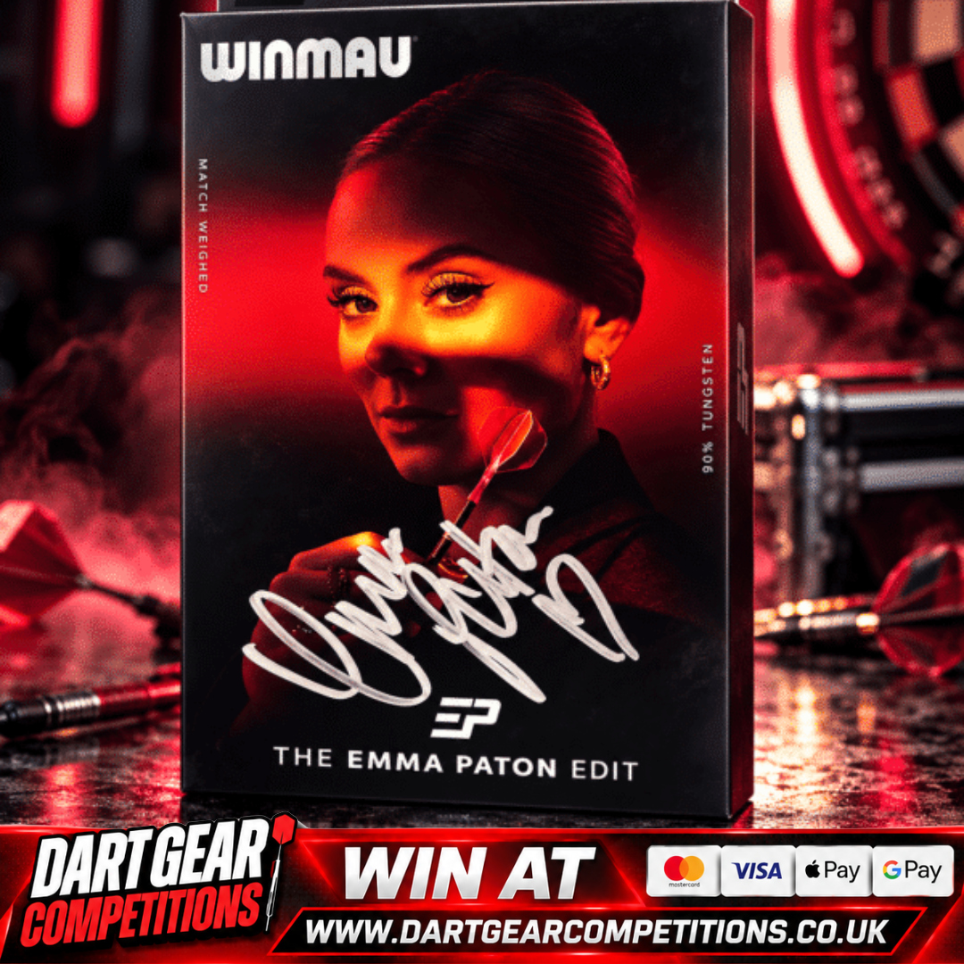 WIN SIGNED EMMA PATON DARTS