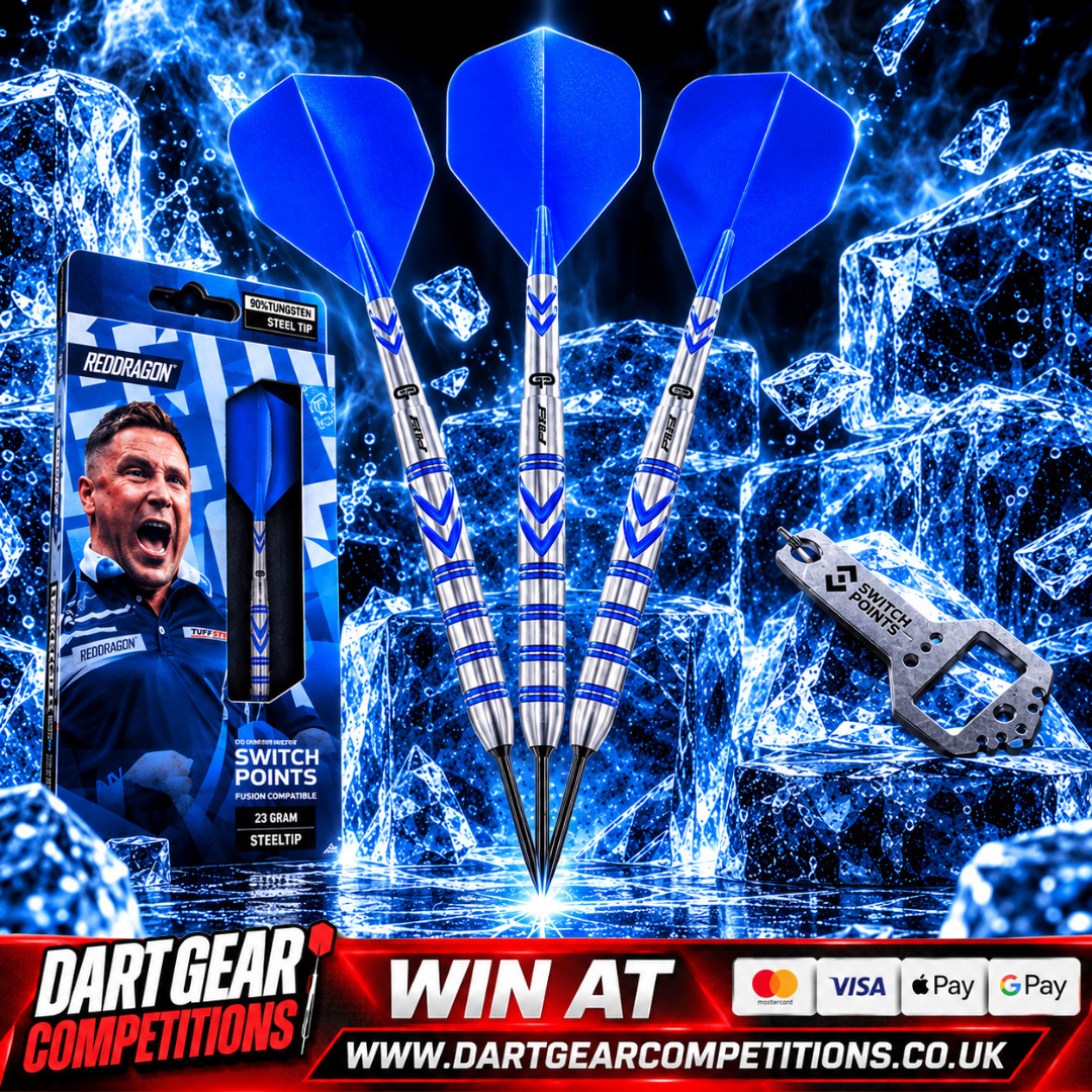 WIN Red Dragon Gerwyn Price Blue Originals SP Darts