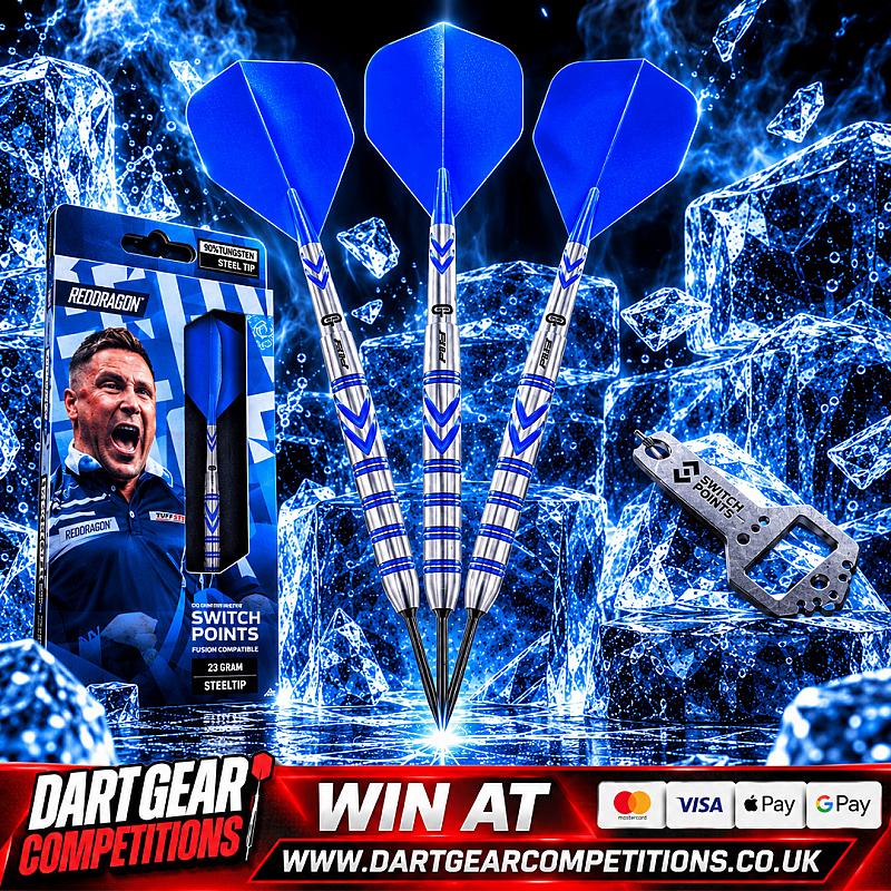 WIN Red Dragon Gerwyn Price Blue Originals SP Darts