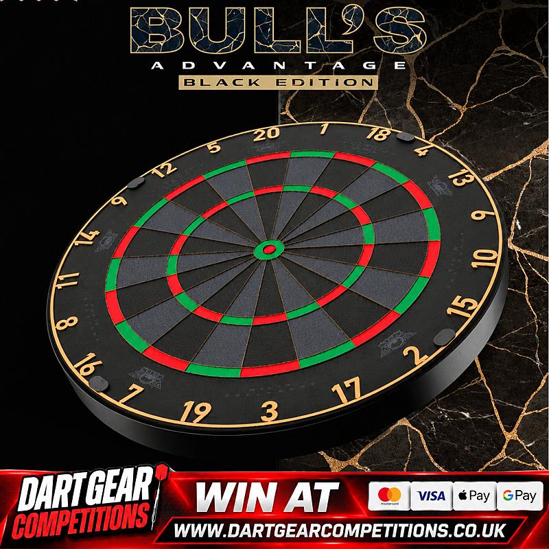 WIN A Bull's NL Advantage Black Professional Dartboard - MIDDAY MADHOUSE 🤯