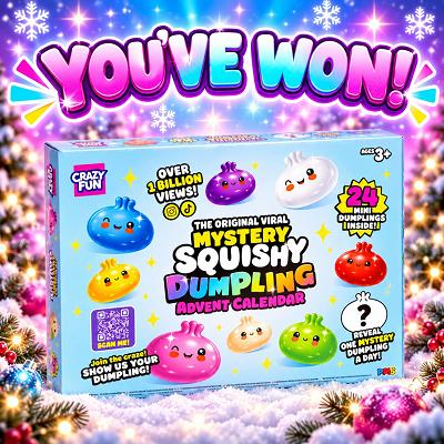 MYSTERY SQUISHY DUMPLING ADVENT CALENDAR 