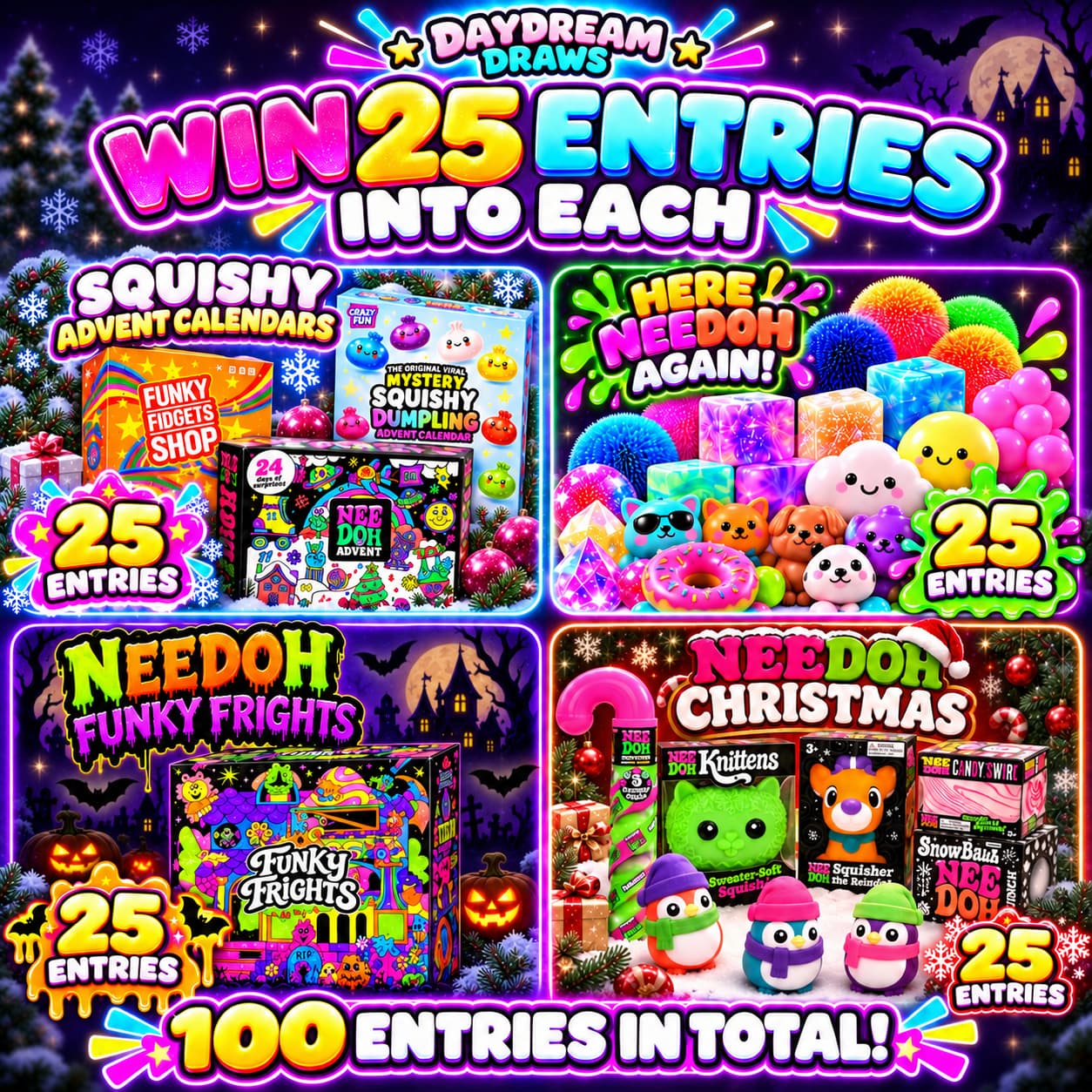 NEEDOH BOOSTER BUNDLE! WIN 100 ENTRIES ACROSS 4 NEEDOH COMPS! #2