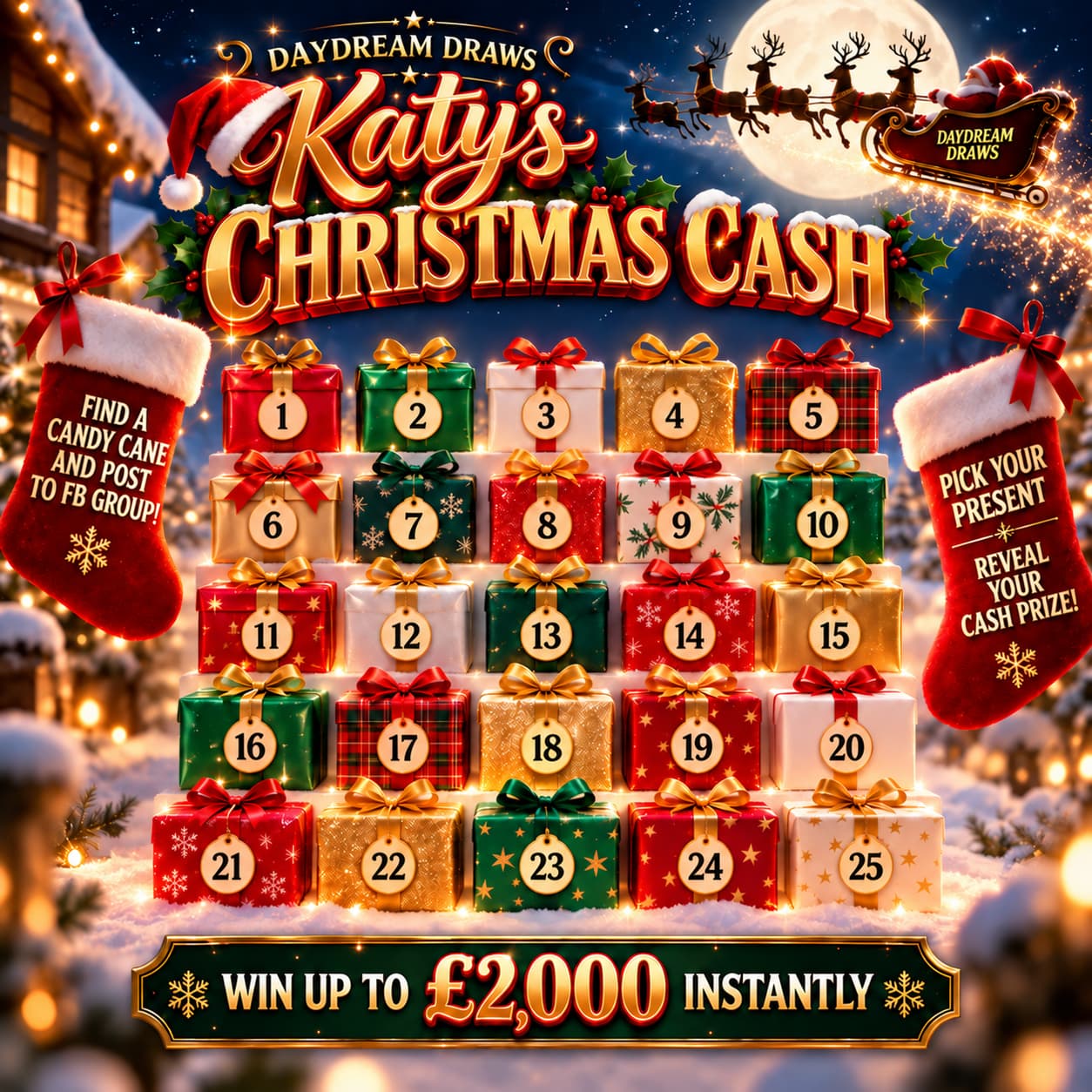 KATY'S CHRISTMAS CASH