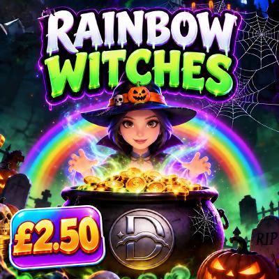 £2.50 RAINBOW WITCHES CASH