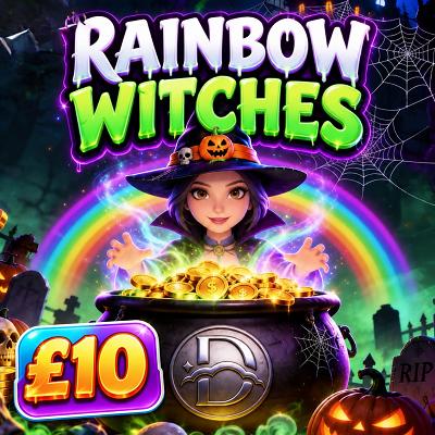£10 RAINBOW WITCHES CASH