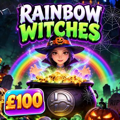 £100 RAINBOW WITCHES CASH