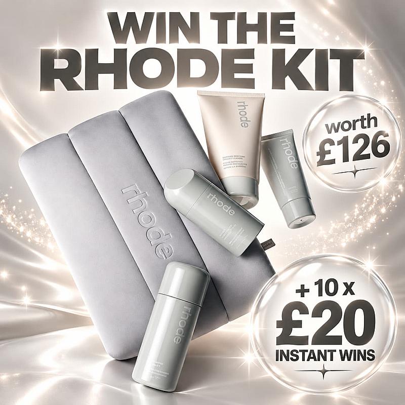 RHODE FACE KIT PLUS CASH INSTANT WINS
