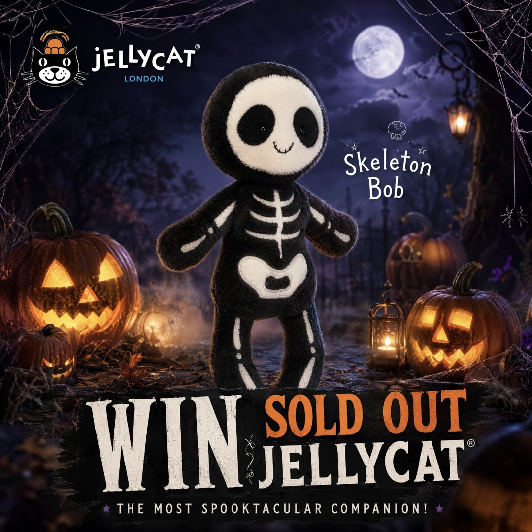 JELLYCAT SOLD OUT SKELETON BOB