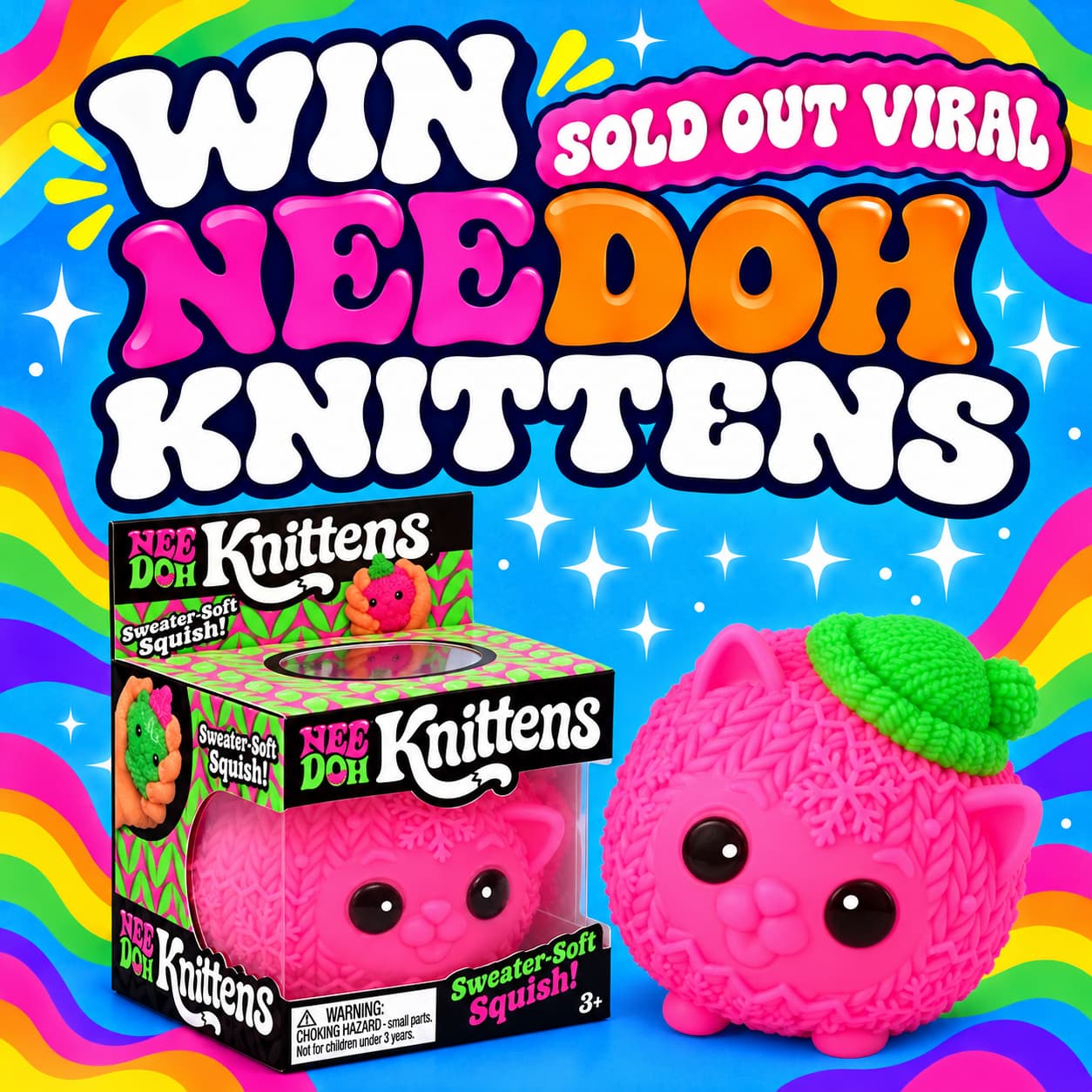 NEEDOH VIRAL SOLD OUT KNITTEN