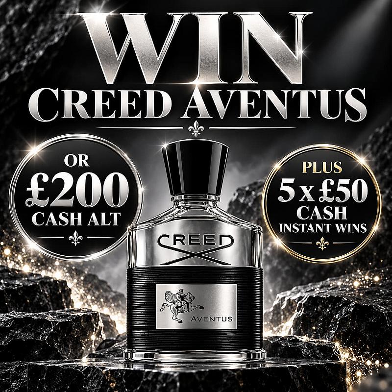 CREED AVENTUS + CASH INSTANT WINS