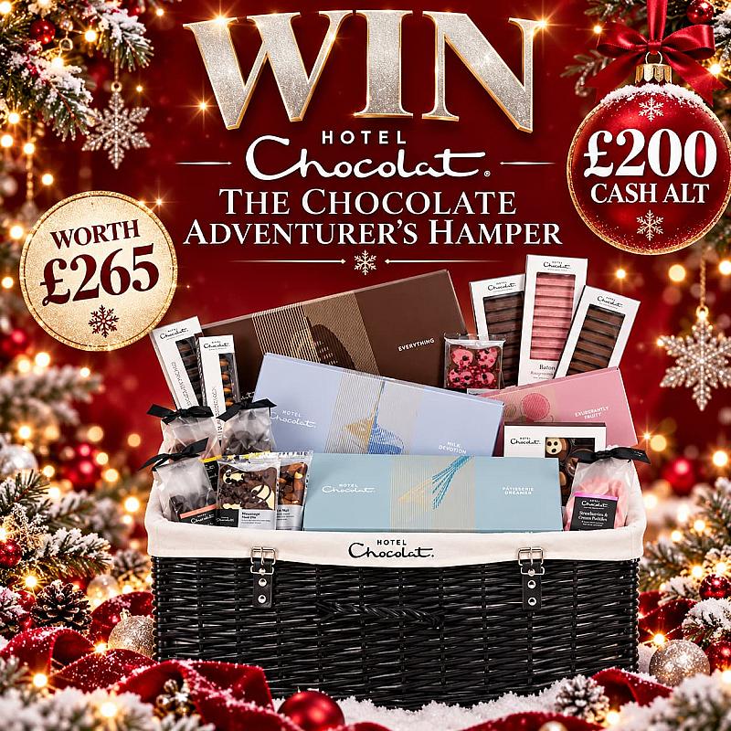 HOTEL CHOCOLAT £265 XMAS HAMPER