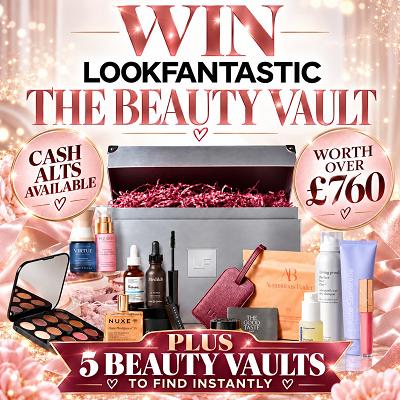 LOOKFANTASTIC BEAUTY VAULT OR £175