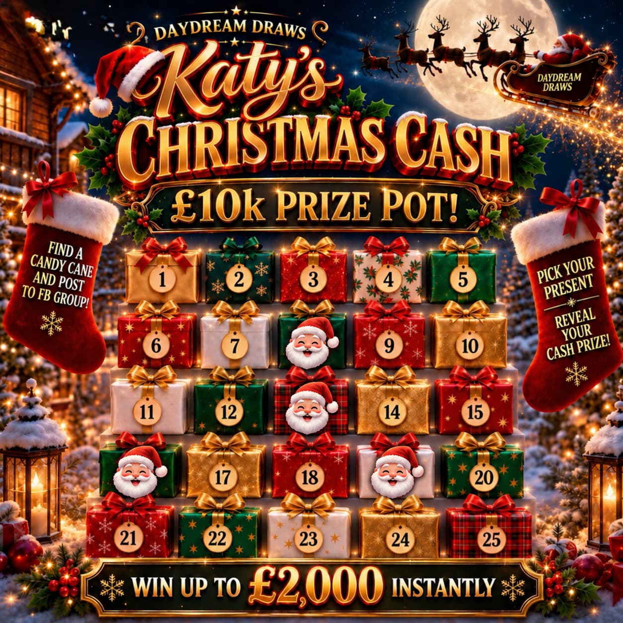 KATY'S CHRISTMAS CASH