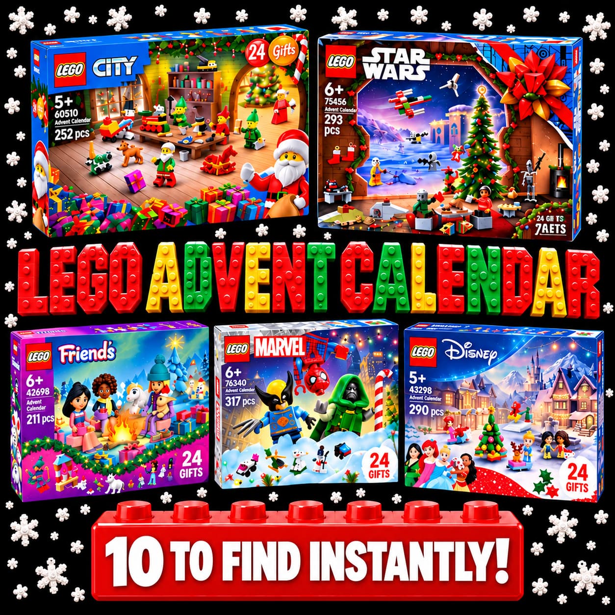 LEGO ADVENT CALENDAR INSTANT WINS