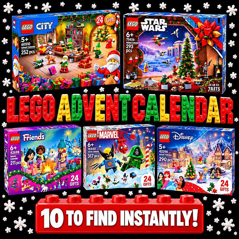 LEGO ADVENT CALENDAR INSTANT WINS
