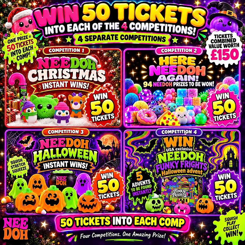 NEEDOH BOOSTER BUNDLE! WIN 200 ENTRIES ACROSS 4 NEEDOH COMPS!