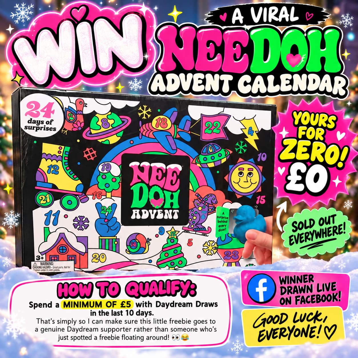 DAYDREAM GIVEAWAY - FREE NEEDOH ADVENT