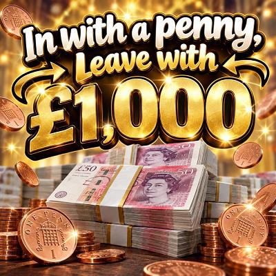 ** AUTO DRAWN **💰£1,000 Tax Free Cash for 1p💰