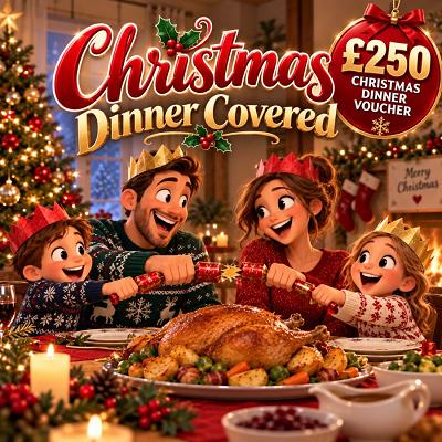 ** AUTO DRAWN ** 🎅Christmas Dinner Paid For - £250🎅 