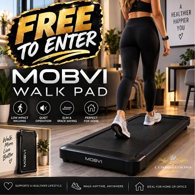 ** AUTO DRAWN ** - 🚶‍♀️‍➡️Free to enter - Mobvi Walk Pad🚶‍♀️  