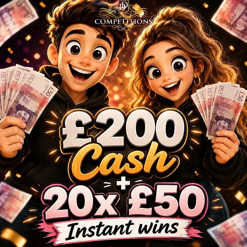 🏆£200 Cash + 20x £50 Instant Wins🏆 #2