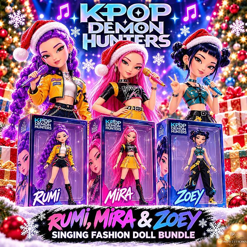 🎤K-POP Doll Bundle - Rumi, Mira & Zoey🎤 