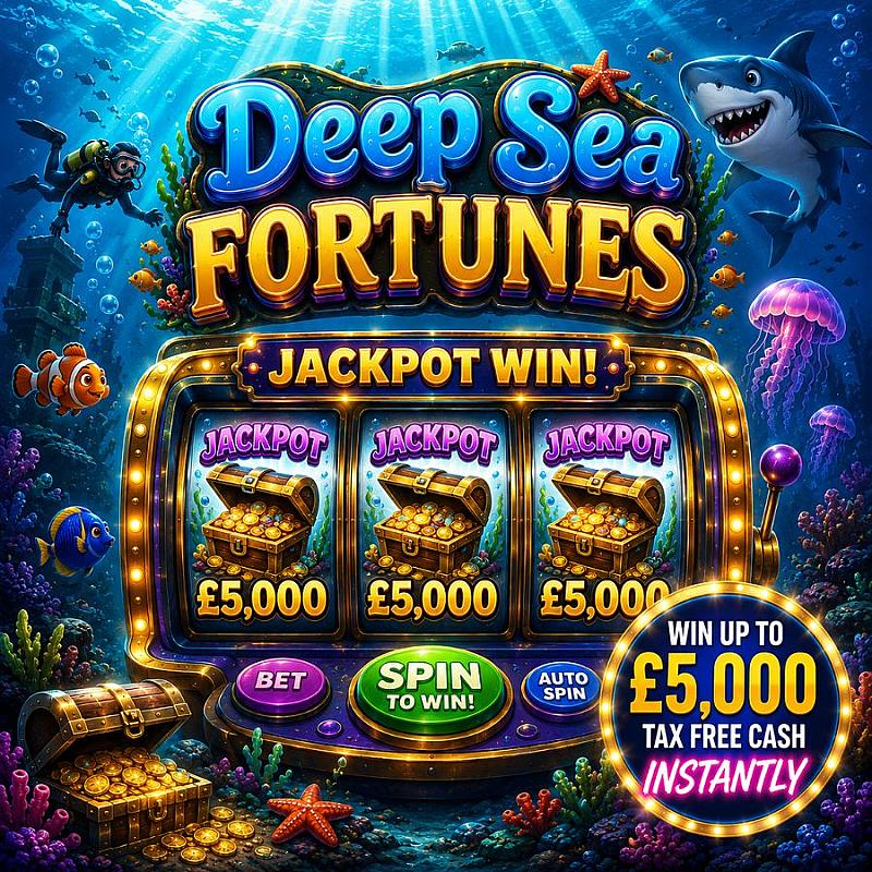 🪼🪸Deep Sea Fortunes Spin to win🪸🪼#2