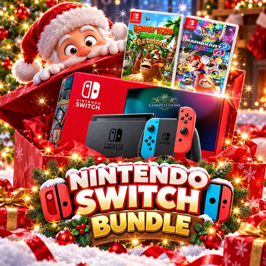 🎅Nintendo Switch Neon Console & Game Bundle🎅