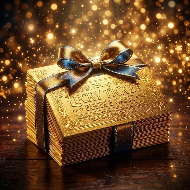 🎁 2p Lucky Golden Ticket Bundle Game 🎁 #2