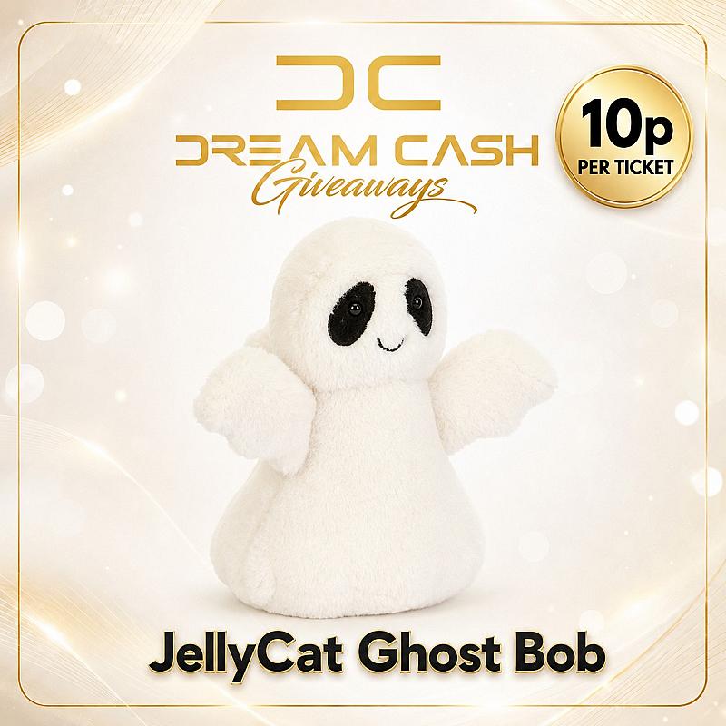 Win this JellyCat Ghost Bob
