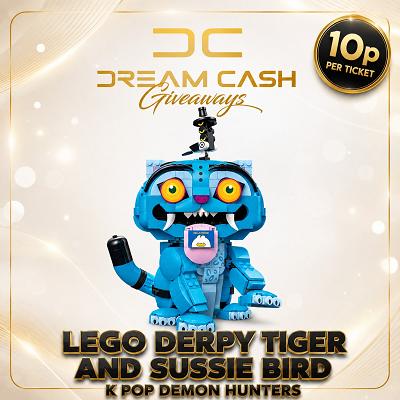 Win This Lego Derpy Tiger and Sussie Bird K Pop Demon Hunters