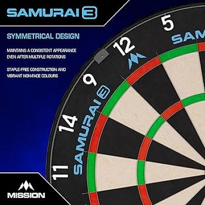 Mission Samurai 3 Dartboard