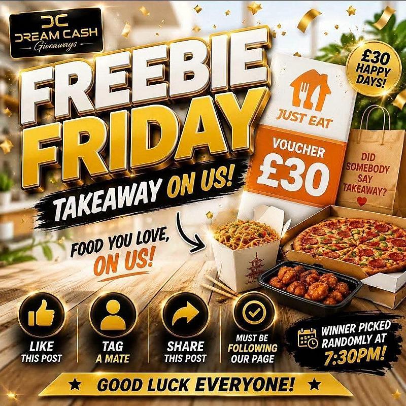 Win a £30 Just Eat Voucher